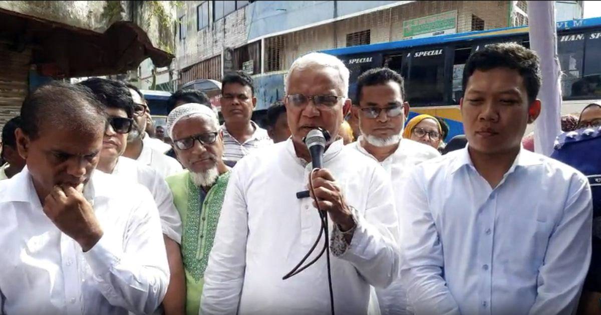 হিলি স্থলবন্দর সড়কের ফোরলেনে উন্নীতকরণ কাজের উদ্বোধন