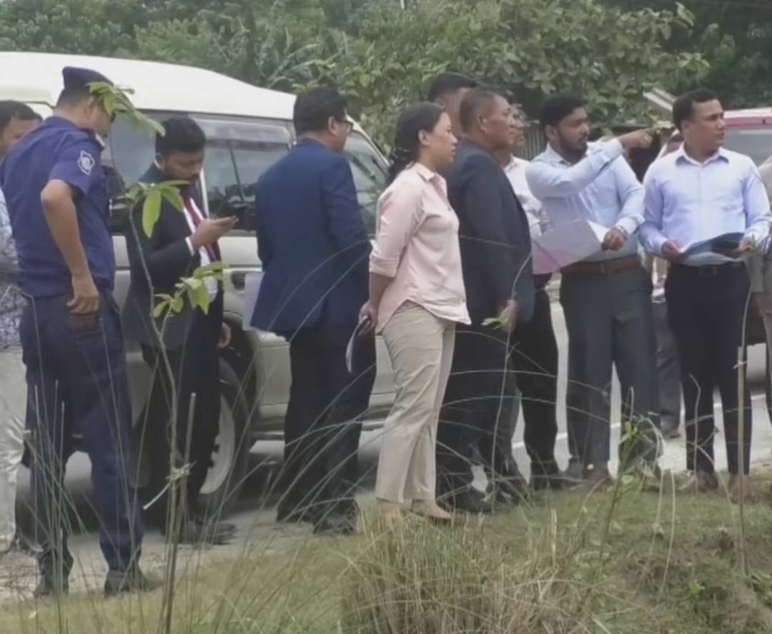 কুড়িগ্রামে প্রস্তাবিত ভুটানিজ বিশেষ অর্থনৈতিক অঞ্চলের জায়গা পরিদর্শন