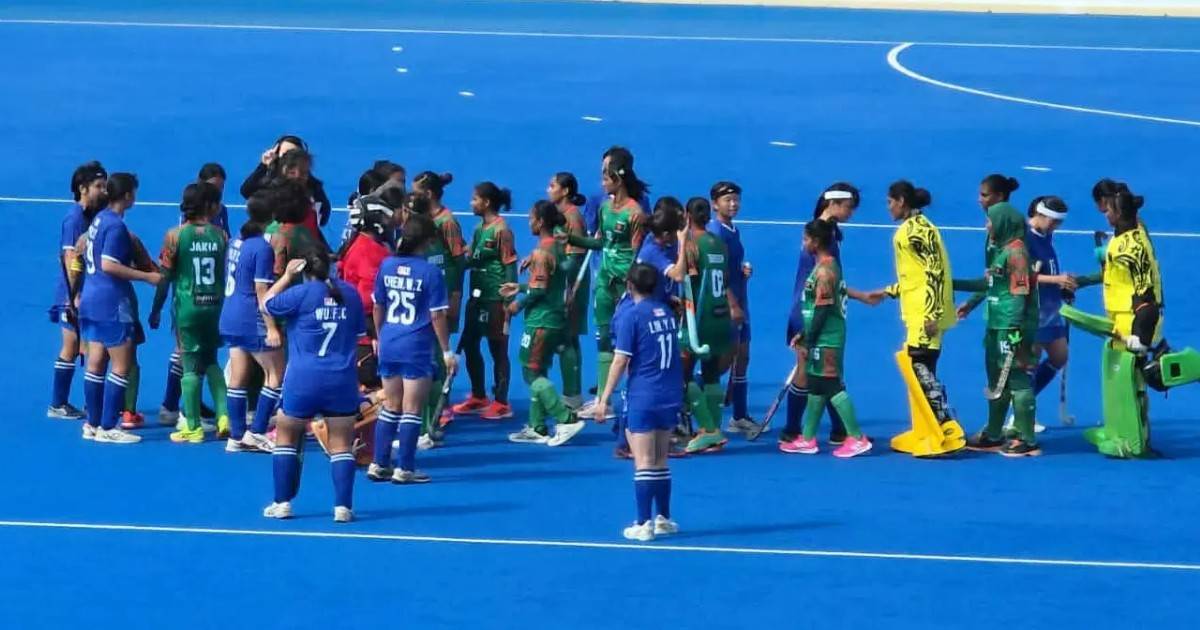 চাইনিজ তাইপেকে ৭-০ গোলে উড়িয়ে দিলো বাংলাদেশের মেয়েরা