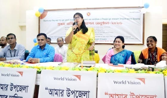 কাহারোল উপজেলাকে বাল্য বিবাহ ও শিশু শ্রম মুক্ত উপজেলা ঘোষনা