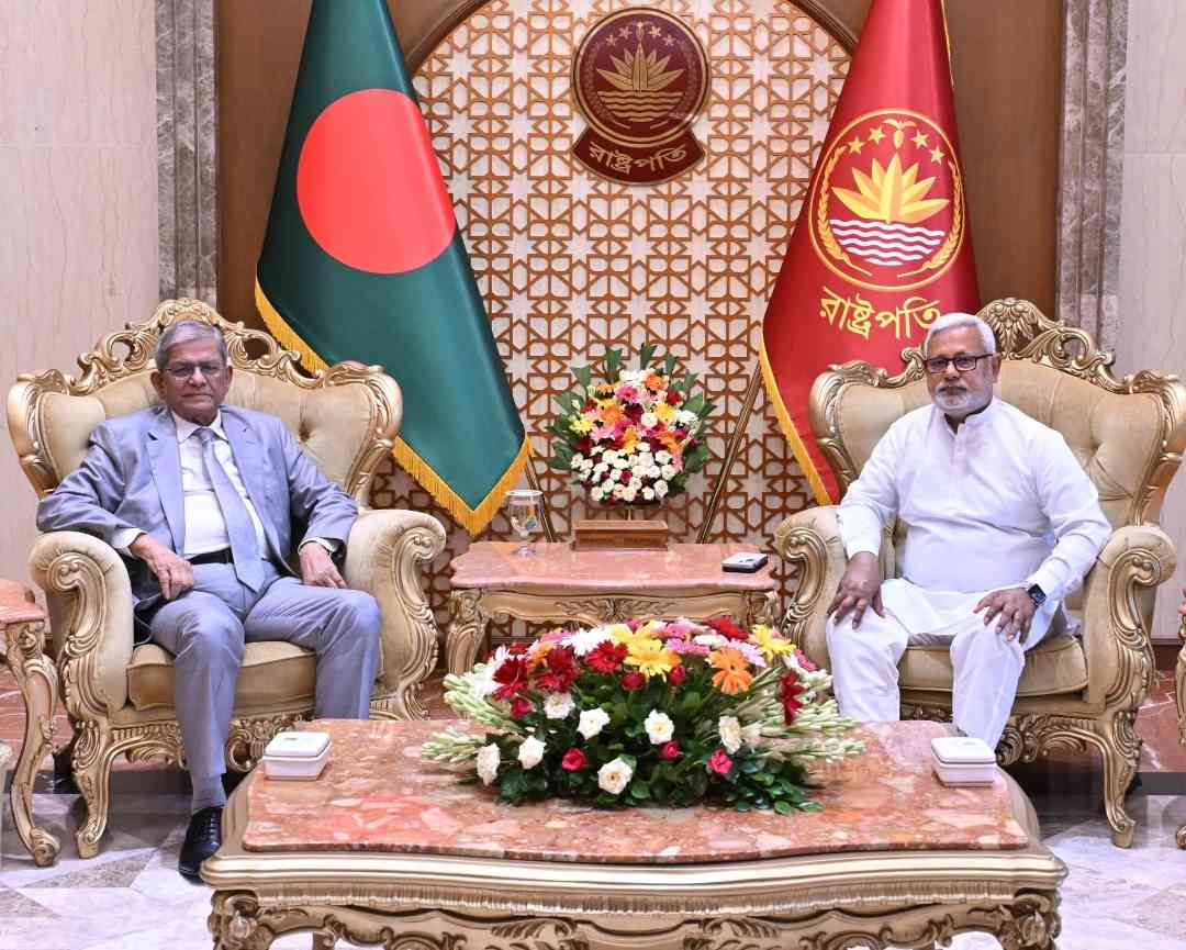 রাষ্ট্রপতির সাথে সাক্ষাৎ করলেন দিনাজপুর-১ আসনের এমপি মনজুরুল ইসলাম
