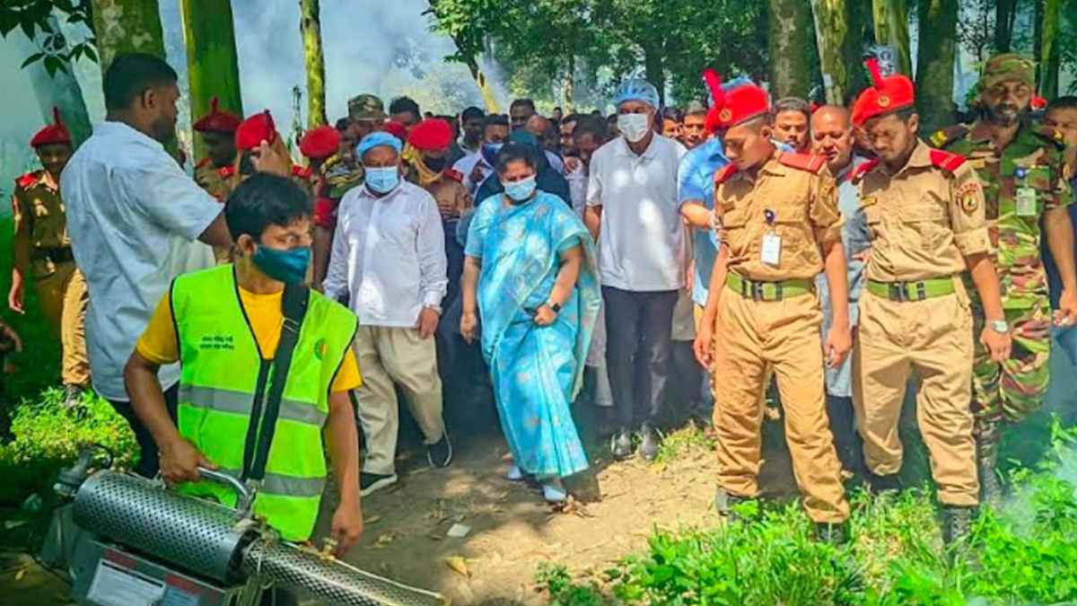 সারাদেশের ন্যায় রংপুরে ডেঙ্গু প্রতিরোধ ও পরিচ্ছন্নতা অভিযান শুরু 