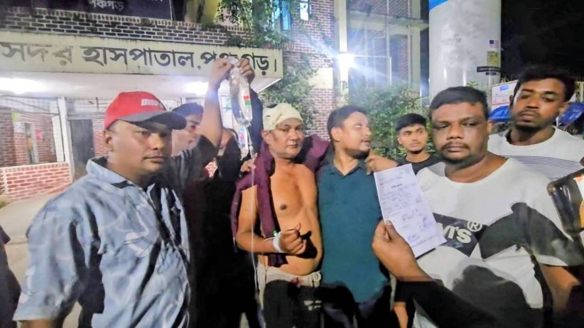 পঞ্চগড়ে বিএনপির দুই পক্ষের সংঘর্ষ, আহত ১৫