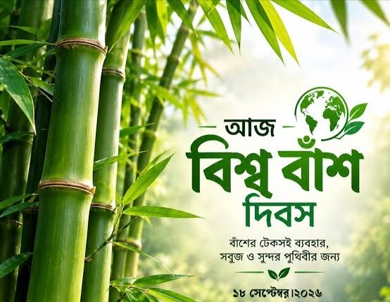 আজ বিশ্ব বাঁশ দিবস