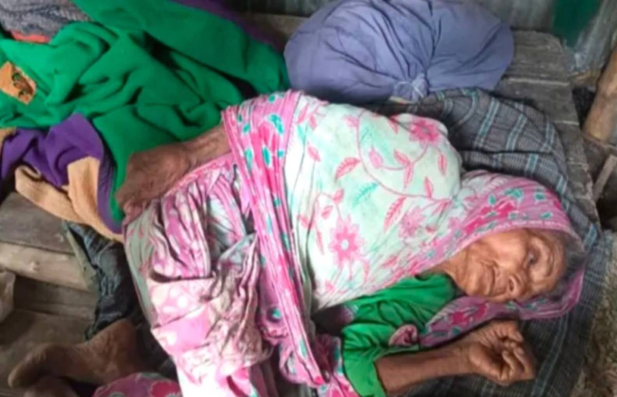 কুড়িগ্রামে বৃদ্ধা সবিজনের জীবনযুদ্ধ