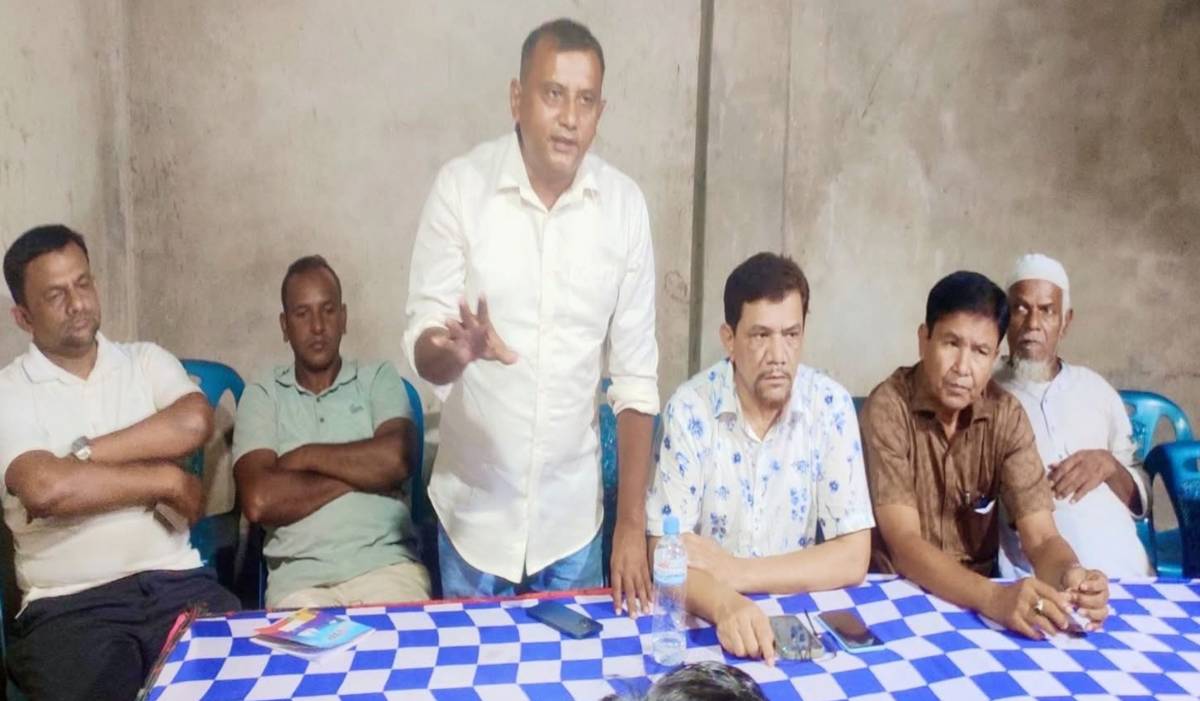 ঠাকুরগাঁওয়ে শুখানপুকুরী ইউনিয়ন মৎস্যজীবী দলের বর্ধিত সভা