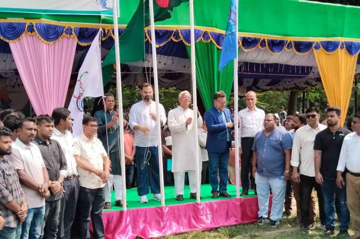 দিনাজপুরে রংপুর বিভাগীয় জাতীয় বিশ্ববিদ্যালয়ের আন্তঃকলেজ ক্রীড়া প্রতিযোগিতা শুরু