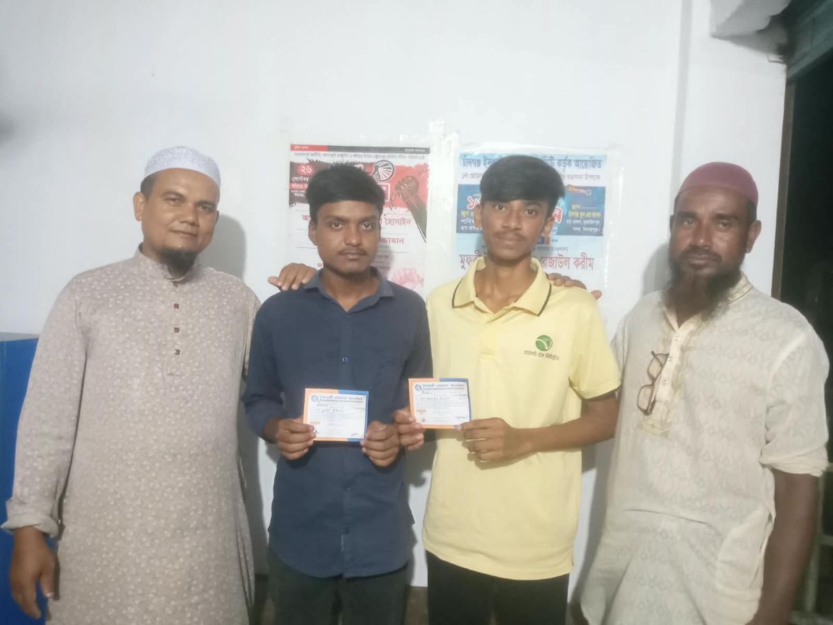 বীরগঞ্জে ইসলামী আন্দোলনে যোগদান অব্যাহত, নিজপাড়ায় আরও ২ জনের যোগদান