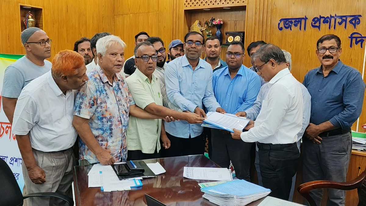 দিনাজপুর ঐতিহাসিক গোর-এ-শহীদ বড় ময়দান জনসাধারণের জন্য উন্মুক্ত করার দাবিতে প্রধানমন্ত্রীর কাছে স্মারকলিপি