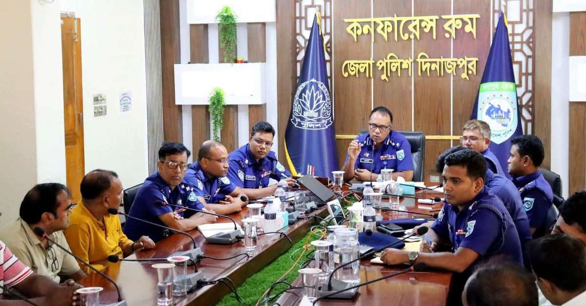 আসন্ন শারদীয় দুর্গাপূজা উপলক্ষে প্রস্তুতিমূলক মতবিনিময় সভা
