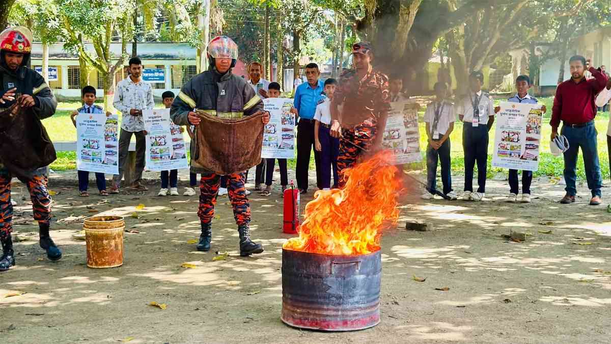 হাকিমপুরে আন্তর্জাতিক দুর্যোগ প্রশমন দিবস পালিত