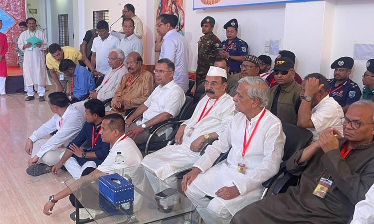 রংপুরের রাধা গোবিন্দ ধর্মসভা মন্দিরের প্রধানমন্ত্রী