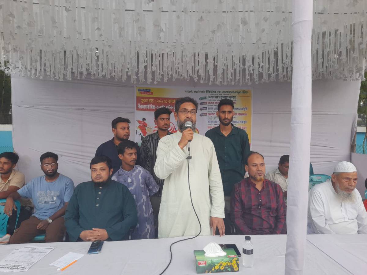 খেলার মাঠই পারে যুবসমাজকে মাদক ও জুয়ামুক্ত রাখতে