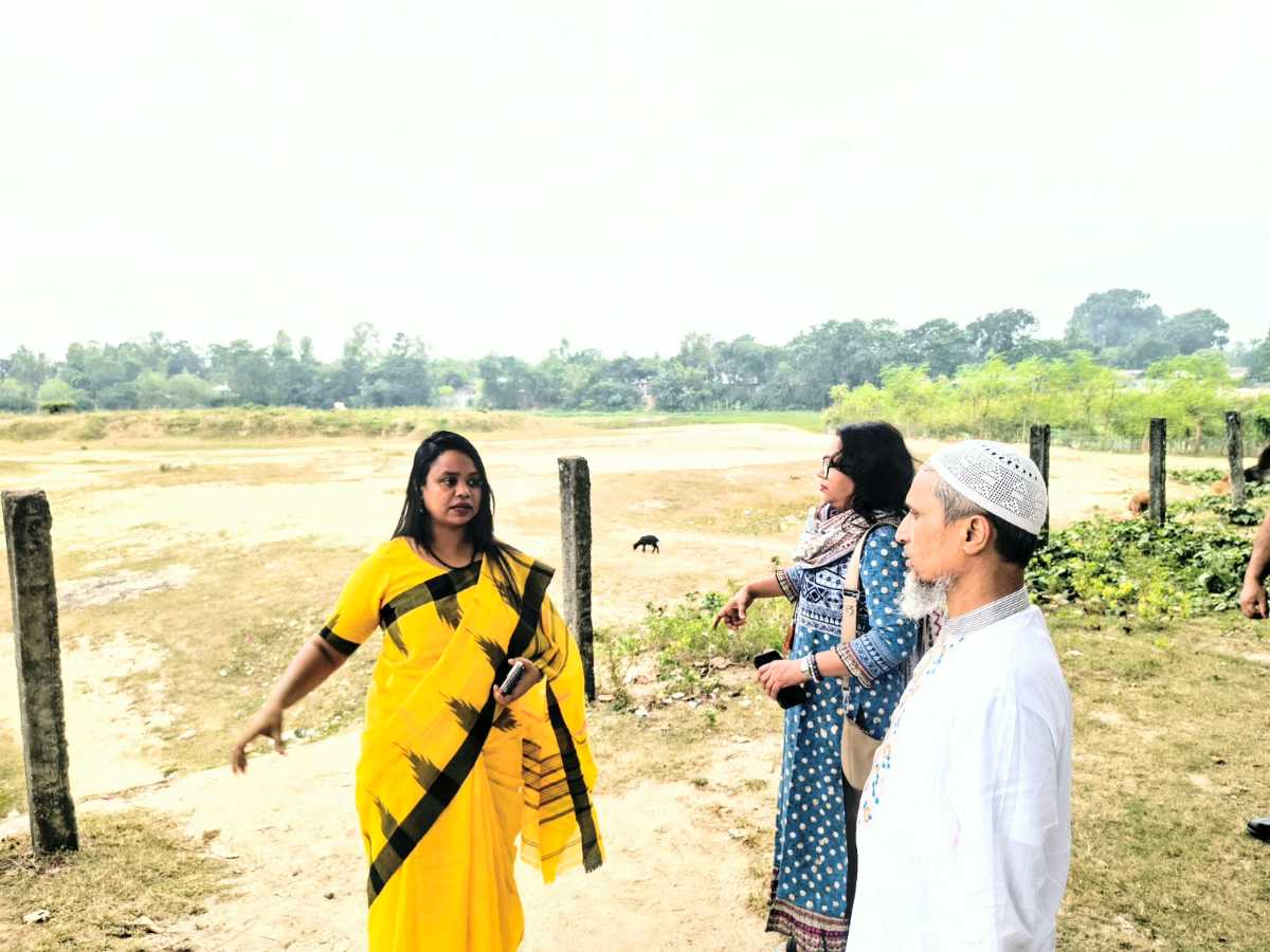 বীরগঞ্জ স্লুইসগেটে ওয়াকওয়ে, শিশুপার্ক ও বিনোদন কেন্দ্র নির্মাণের উদ্যোগ